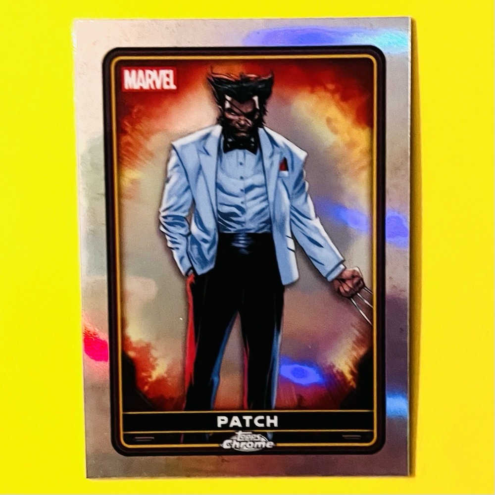 2025 Topps Chrome Deadpool‎ & Wolverine #20 Patch Refractor Marvel Comic Version